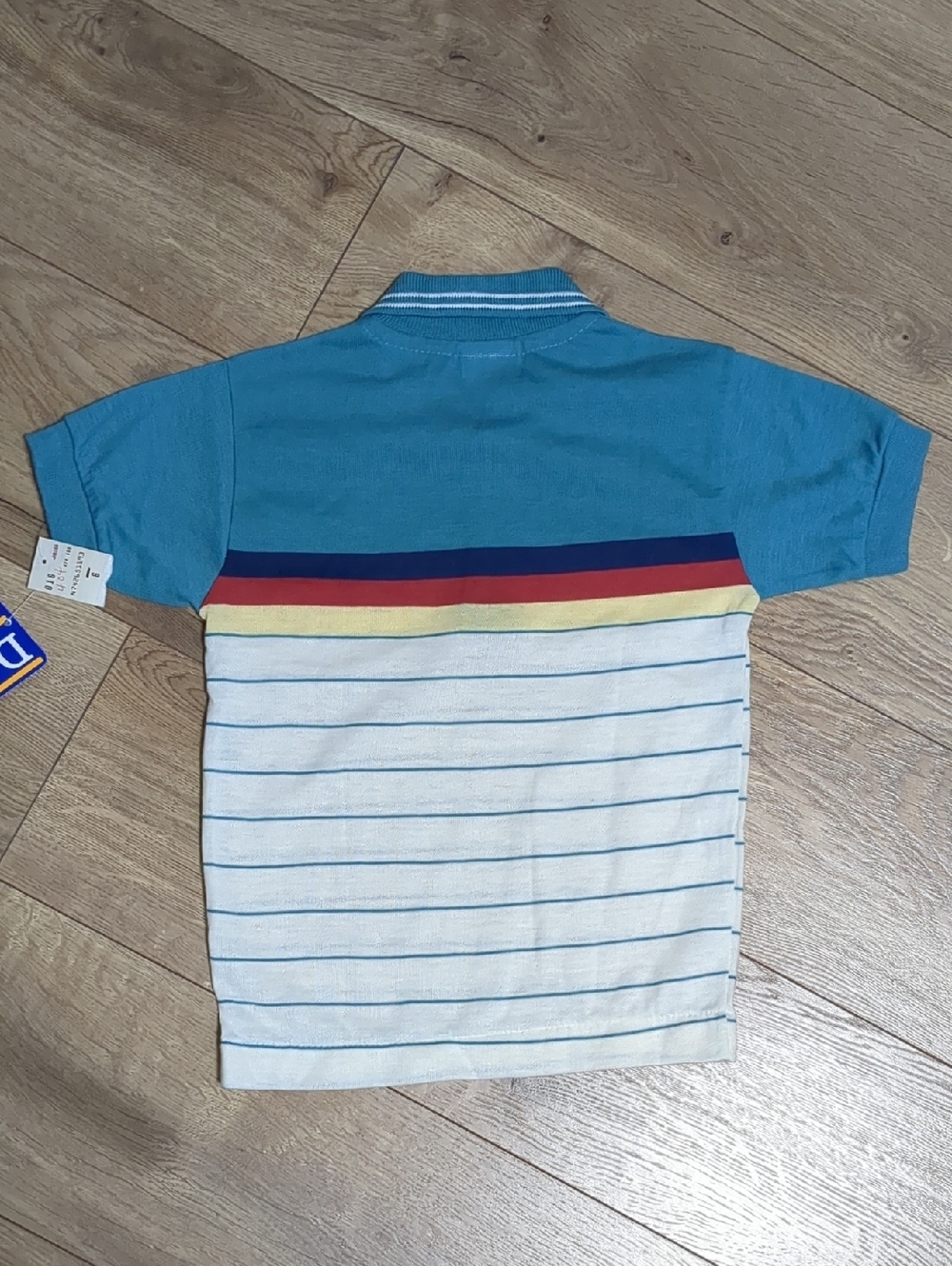 Vintage 80's Donmoor kids polo shirt Boys Size 3T NWT - Picture 2 of 9